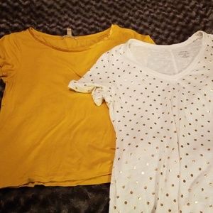 Banana Republic lot of tshirts sz L & sz M…